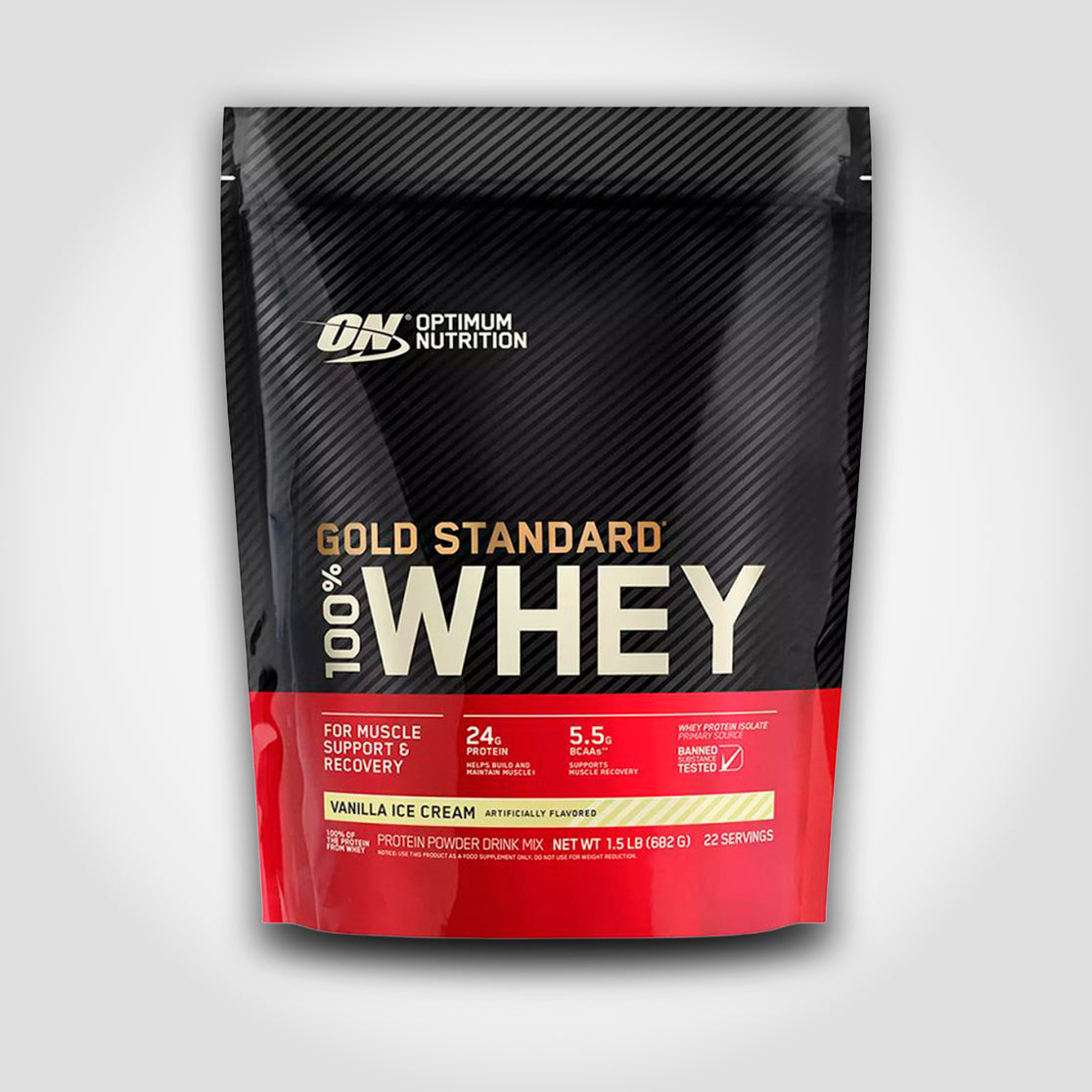 10 LB Gold Standard 100% Whey - Vainilla Ice Cream