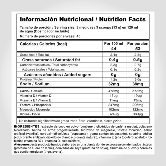 1 LB Collagen Stack W - Vainilla