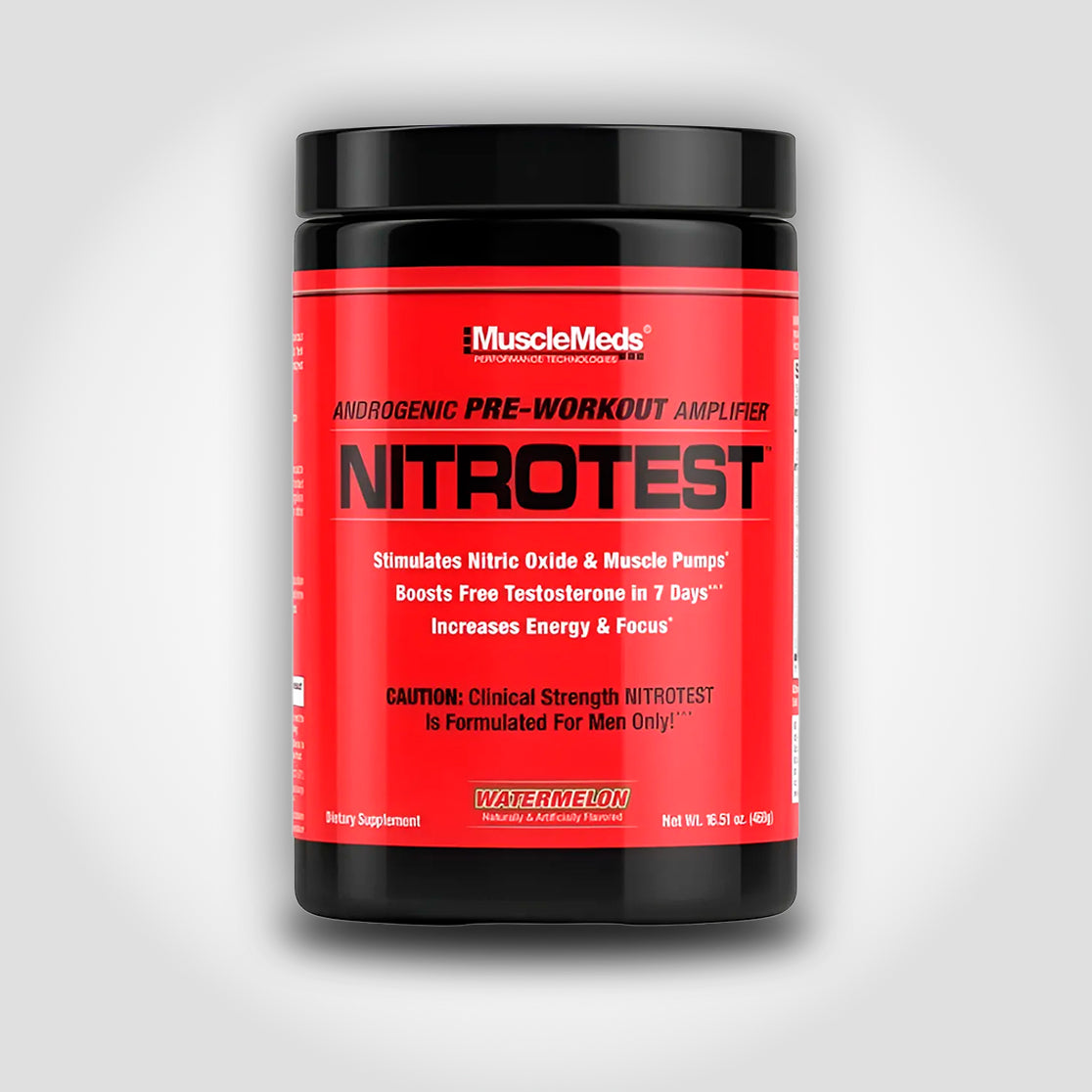 1LB NITROTEST - MuscleMeds - pre entreno - Rocket Pop - 30 Serv