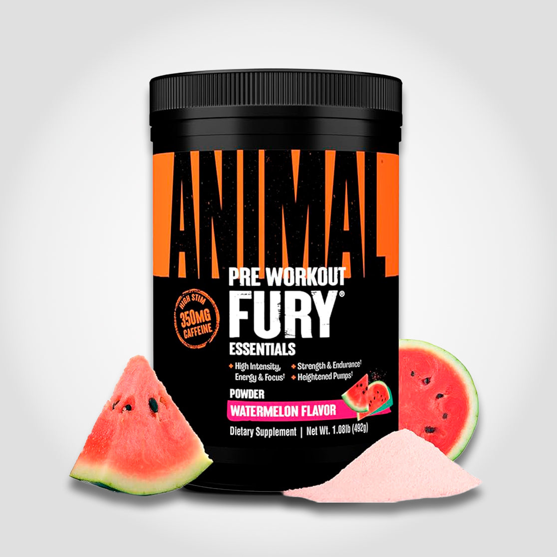 1 LB Pre Workout Fury - Animal - 30 Serv - Sandia