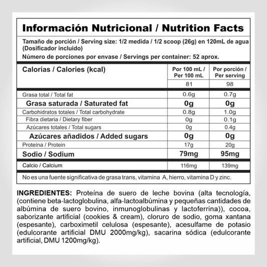 3 LB Bi Pro Classic - Cookies