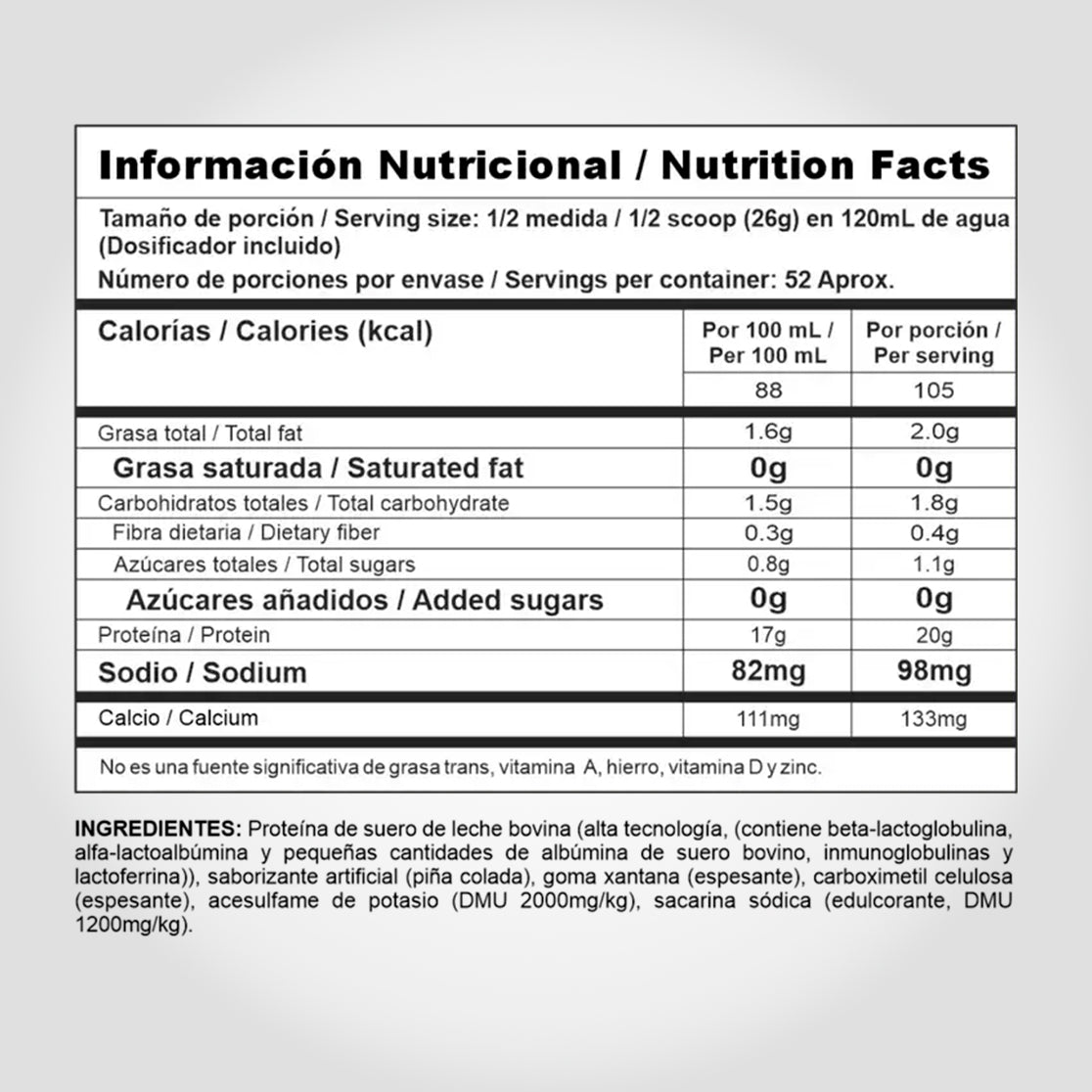 3 LB Bio pro - Megaplex - edicion especial - Piña