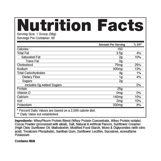 5 LB Wheyphorm - Vainilla Ice Cream