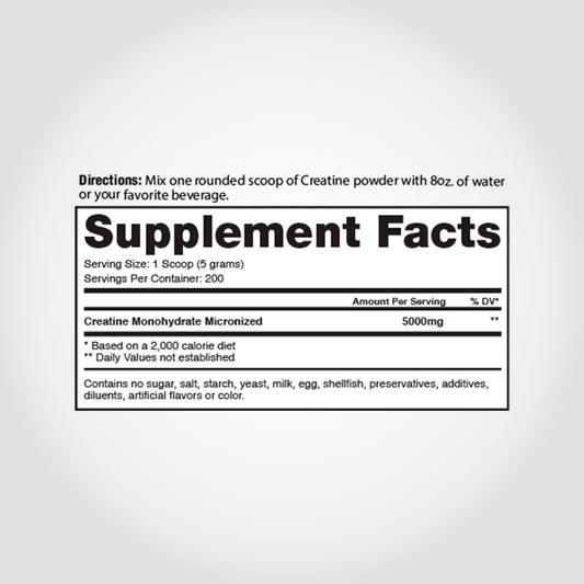 Creatine Monohydrate Dragon - 1 kg