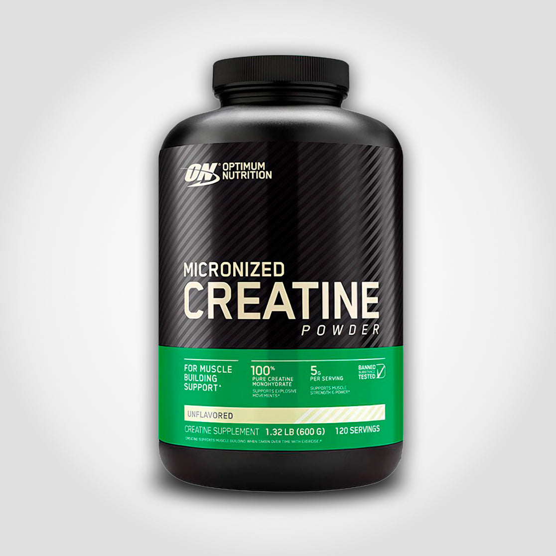 MICRONIZED CREATINE POWDER - 120 Serv natural - OPTIMUN