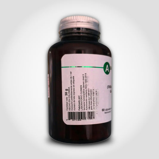 Withania somnífera ginseng indio - 60 CAPS Vegetales