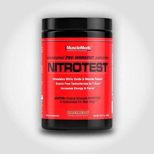 1LB NITROTEST - MuscleMeds - pre entreno - Rocket Pop - 30 Serv