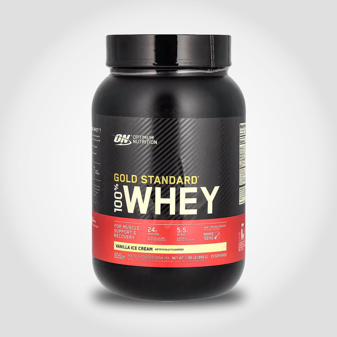 Gold standard 100 % whey 2LB - OPTIMUM NUTRITION - Vainilla