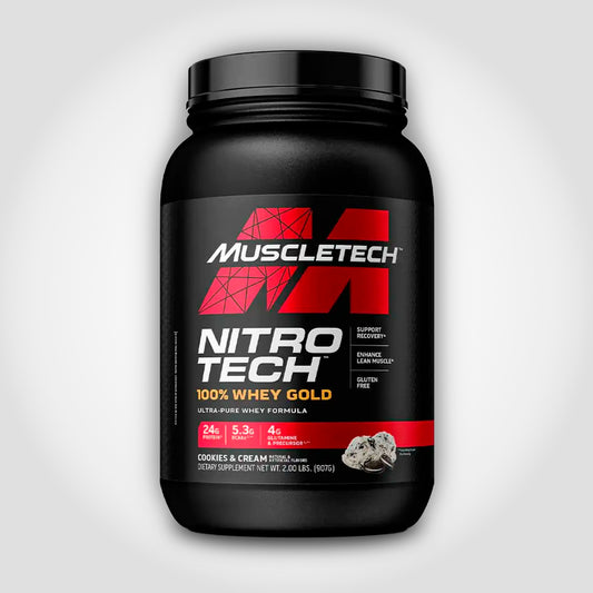 2 LB - Nitro Tech - Muscletech - Cookies y cream