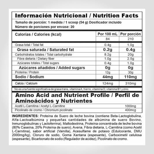Bi Pro Ripped 2 LB - Vainilla