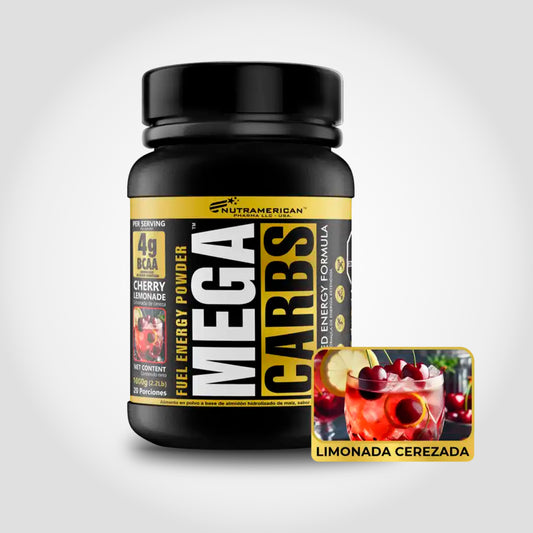 2 LB Mega Carbs - Limonada de cereza