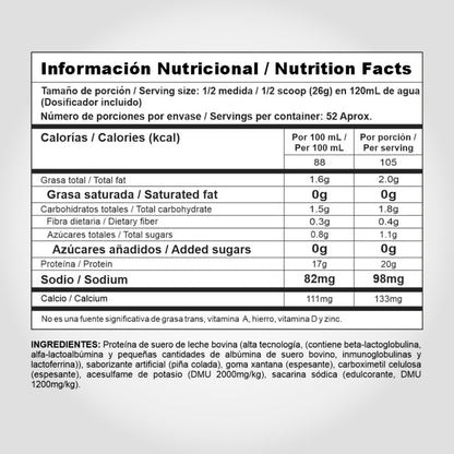 3 LB Bio pro - Megaplex - edicion especial - Piña