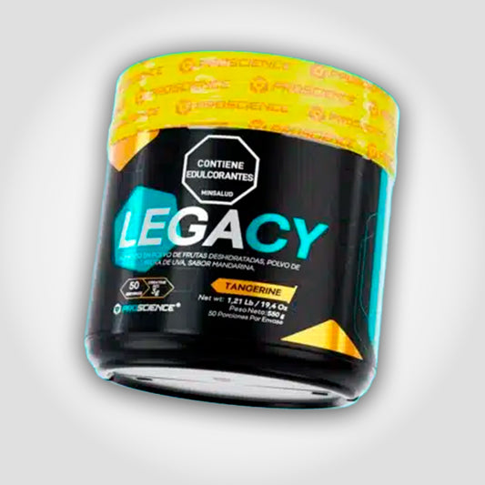 Legacy 50 servicios sabor naranja